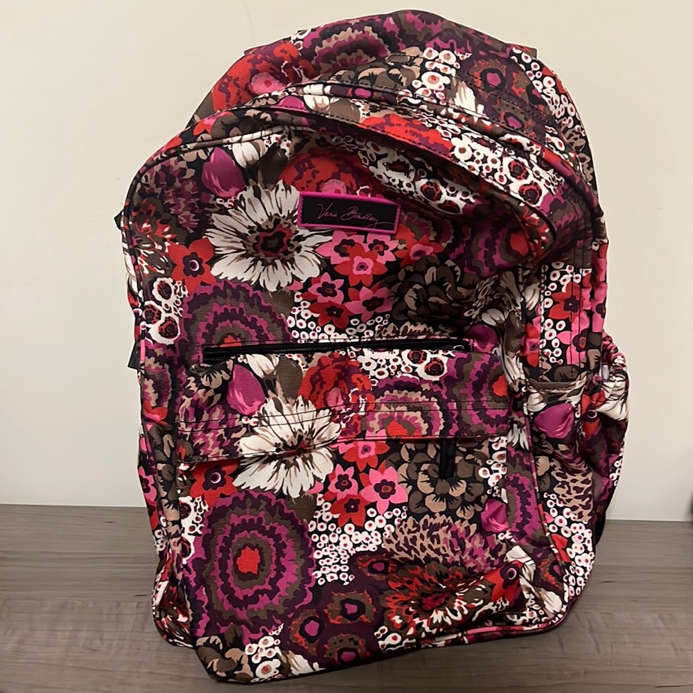 Vera Bradley floral print book bag